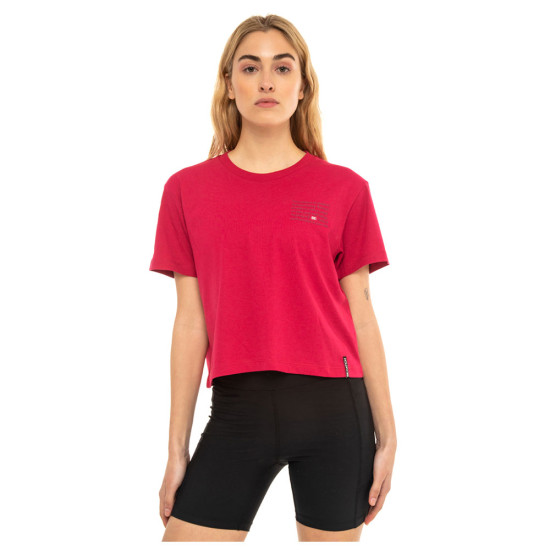 Be Nation Γυναικεία κοντομάνικη μπλούζα crop top